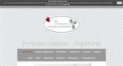 Desktop Screenshot of die-herzenswerkstatt.de